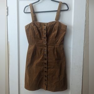 "Sky and Sparrow" Medium Overall Dress
